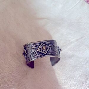 Authentic handmade Berber cuff from Morocco.